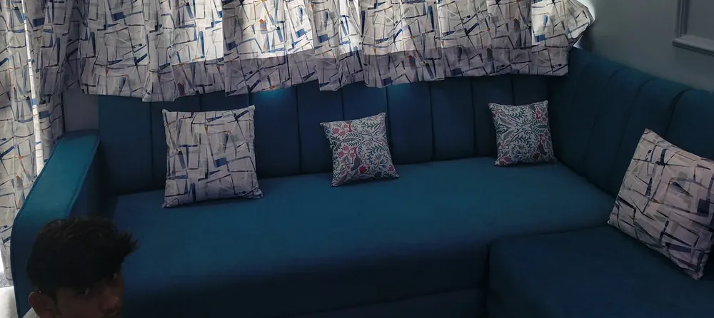 Sofa cover collection at Viraj Furnishing Studio in Nanded